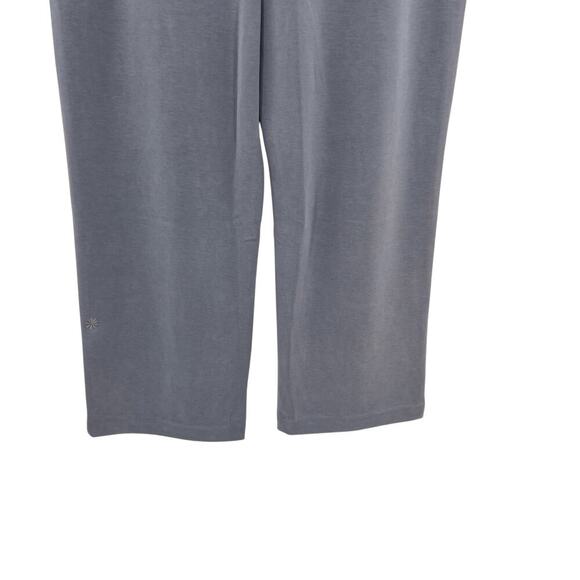 Athleta Seasoft Pants‎ in Gray Wide Leg Size XL - Picture 10 of 15
